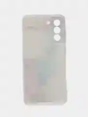 Ледяной силиконовый чехол на Samsung Galaxy S21 FE / Самсунг S21 FE, с рисунком, защита камеры