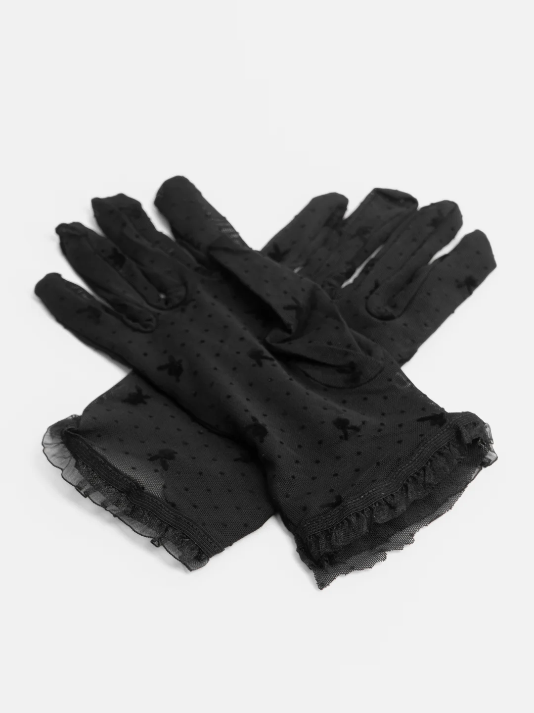 Перчатки сетчатые, кружевные, ажурные, свадебные, для фотосессий, единый размер