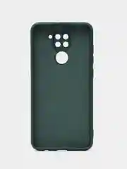 Морской чехол Xiaomi Redmi Note 9, Редми Нот 9 силиконовый, с закрытым низом и бархатом внутри