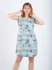 Мятный платье женское домашнее, Lilians