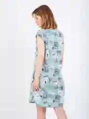 Мятный платье женское домашнее, Lilians
