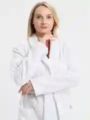 Халат махровый банный, белый, унисекс