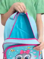Рюкзак школьный, для девочки Пифагор School, 1 отделение, 3 кармана, Smart penguin, 271403