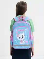 Рюкзак школьный для девочки Пифагор School, 1 отделение, 3 кармана, Yummy cupcake 271405