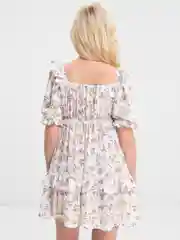 Бежевый летнее платье