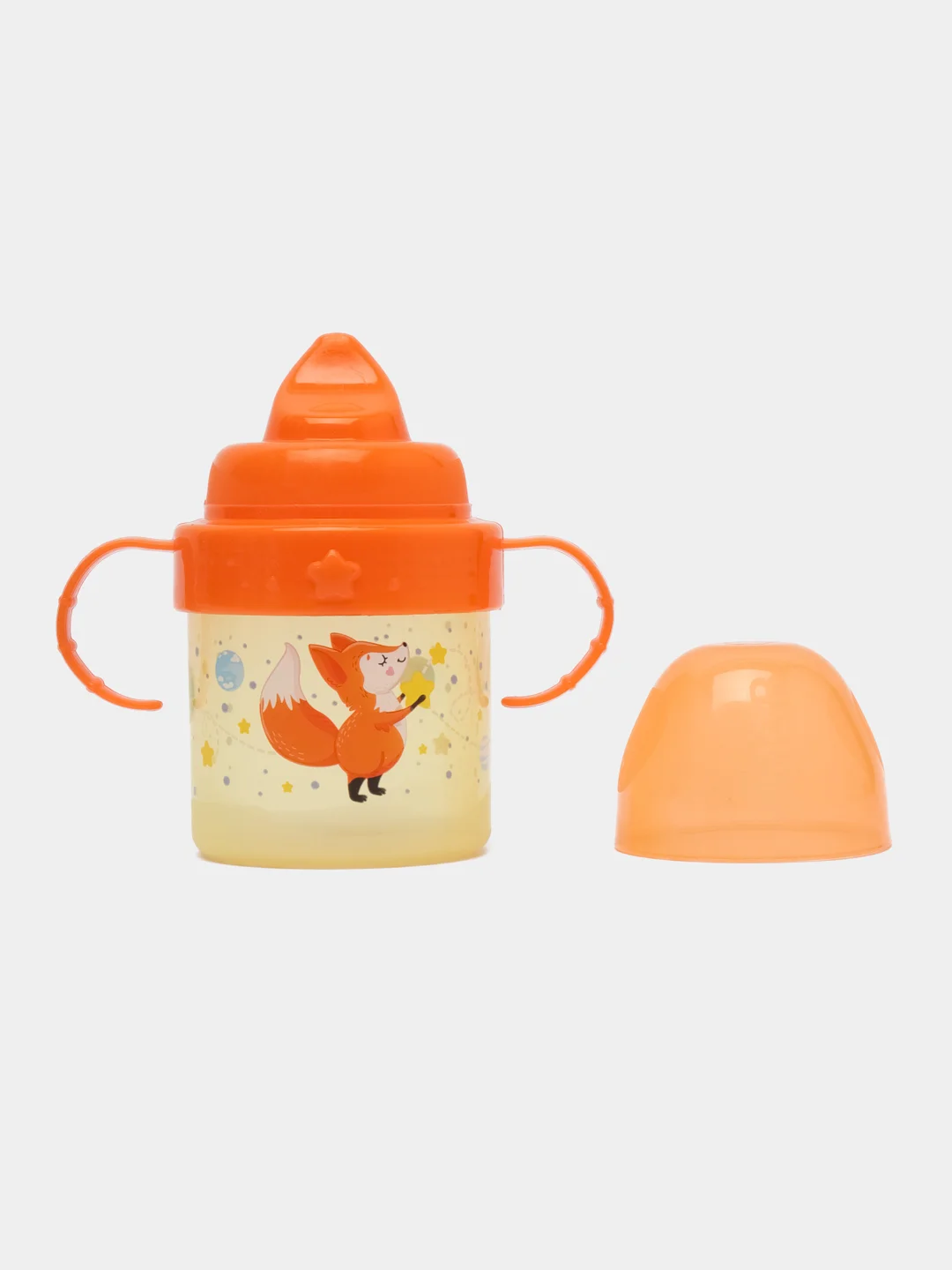 Горчичный поильник детский Mum&Baby Basic, c твердым носиком, 150 мл