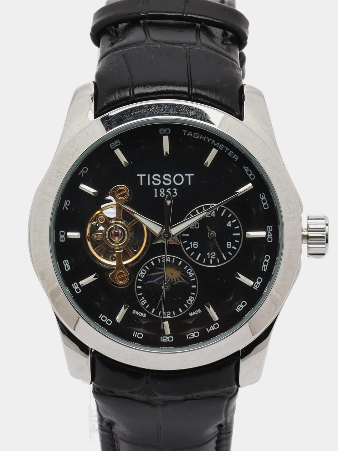 Хром часы механические Tissot