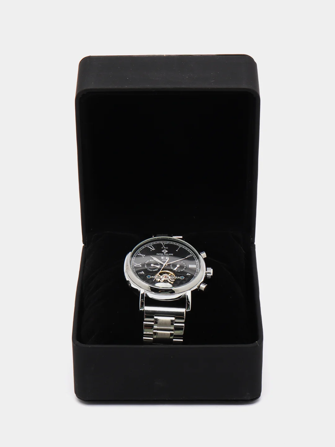 Хром часы механические Patek Philippe, мужские