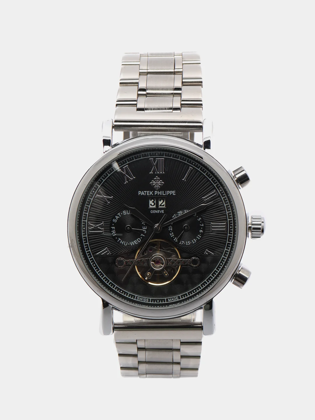 Хром часы механические Patek Philippe, мужские