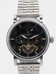 Черный часы механические Patek Philippe, мужские