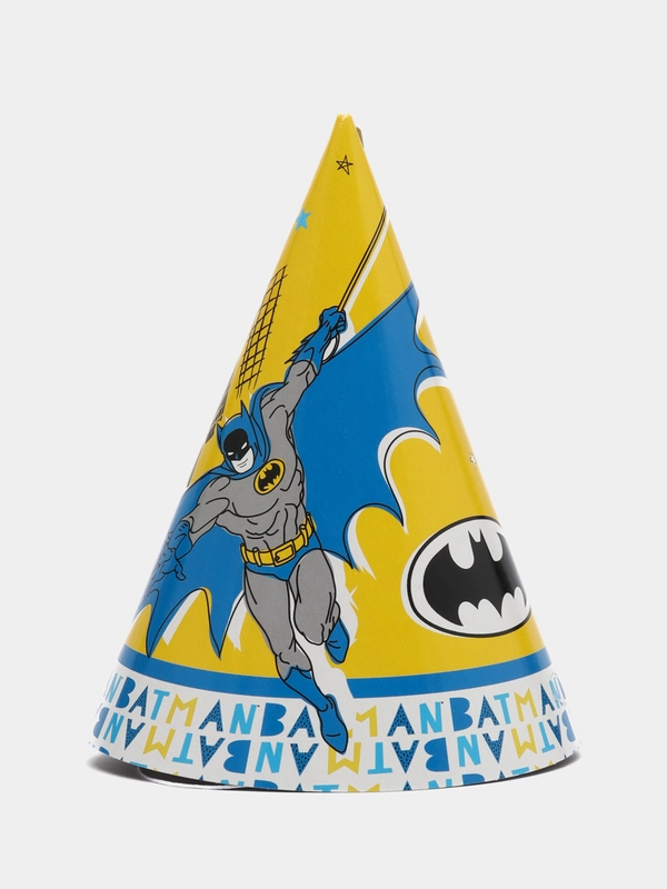 Batman, набор колпачков, желтый, 6 шт