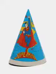 Superman, набор колпачков, желтый лого, 6 шт