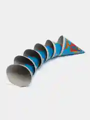 Superman, набор колпачков, желтый лого, 6 шт