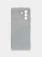 Бирюзовый силиконовый чехол на Huawei Nova Y70 / Хуавей Нова Y70, с рисунком, защита камеры