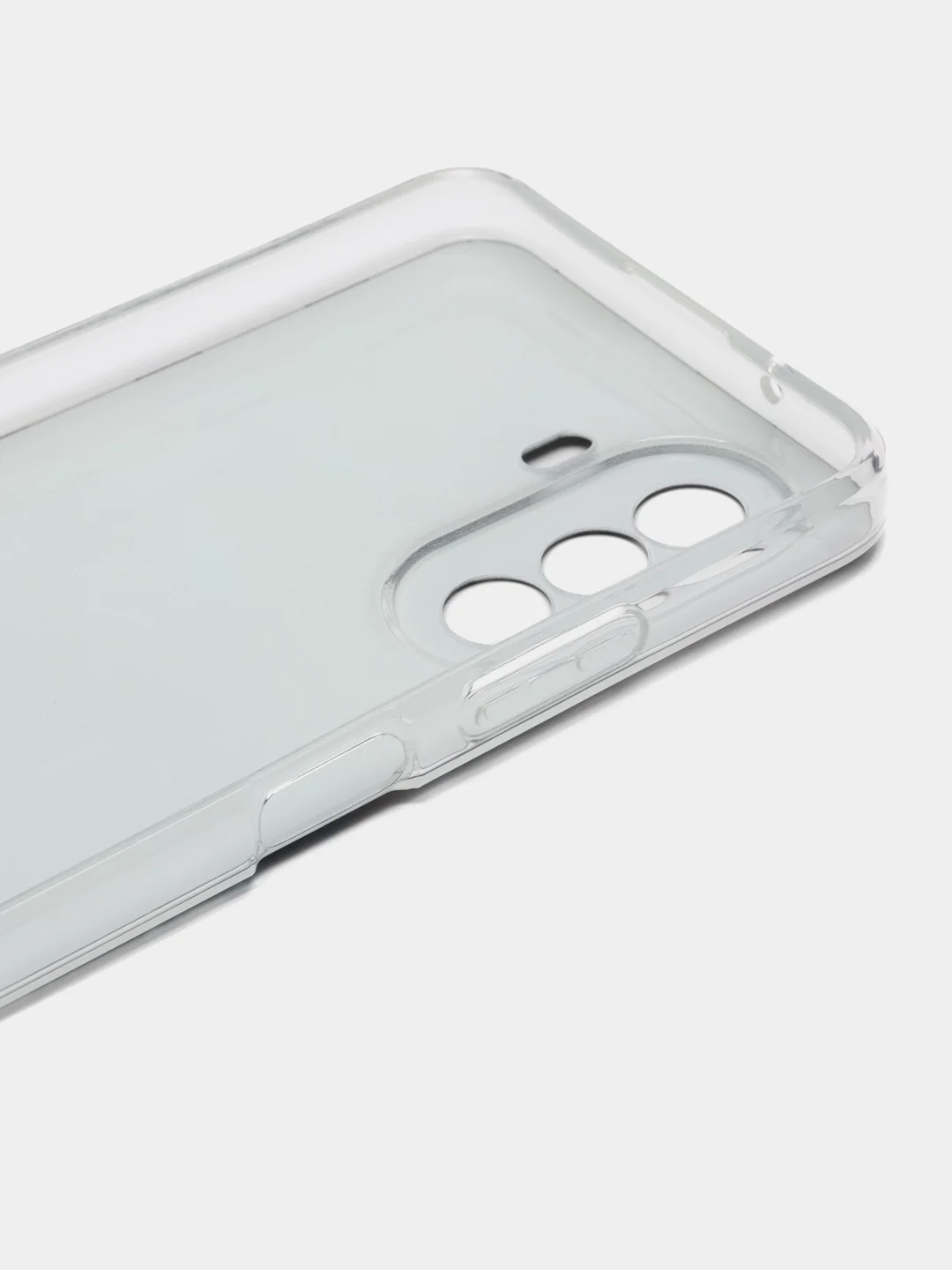 Бирюзовый силиконовый чехол на Huawei Nova Y70 / Хуавей Нова Y70, с рисунком, защита камеры
