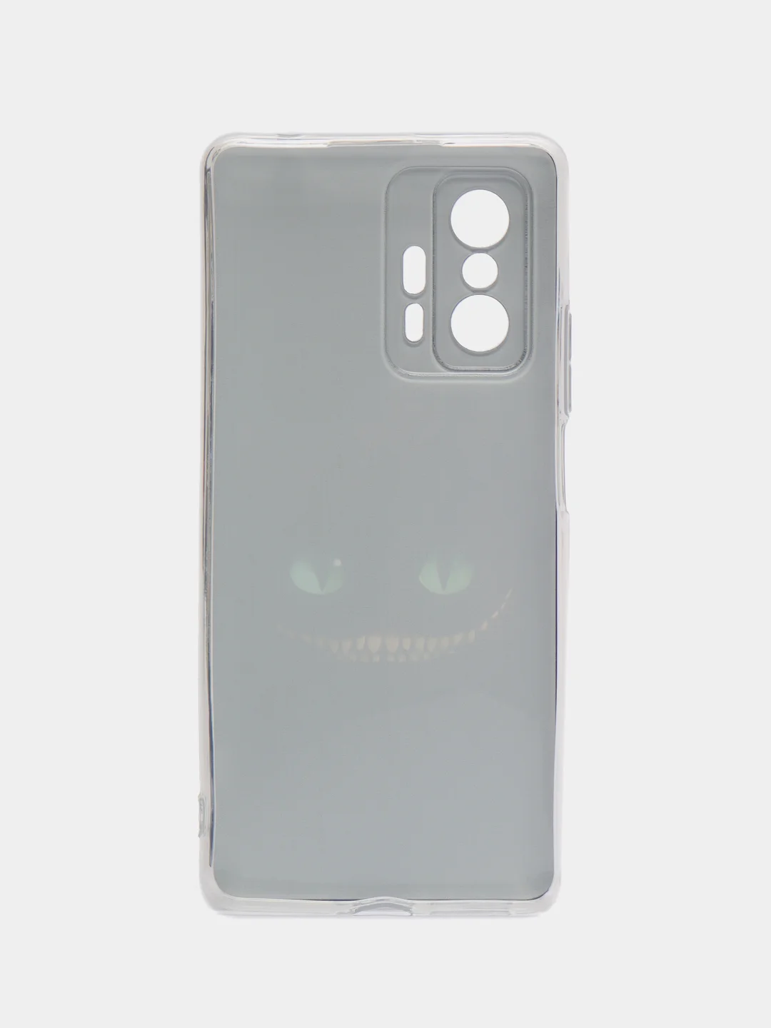 Черный чехол на Xiaomi Mi 11T/11T Pro / Сяоми Ми 11T/11T Про с рисунком, защита камеры
