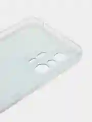 Светло-синий чехол на Xiaomi Mi 11T/11T Pro / Сяоми Ми 11T/11T Про с рисунком, защита камеры