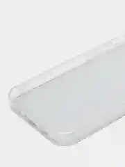 Бирюзовый силиконовый чехол на iPhone 13 mini / Айфон 13 mini, с рисунком, защита камеры