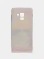Желтый силиконовый чехол на Samsung Galaxy A8 2018 / Самсунг A8 2018 с рисунком, защита камеры