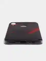 Красный чехол на Huawei P Smart Z/Honor 9X / Хонор 9Х прозрачный, с рисунком, защита камеры