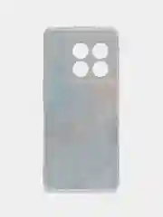 Голубой силиконовый чехол на OnePlus 10 Pro 5G / Ван Плас 10 Про 5G с рисунком, защита камеры