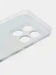Голубой силиконовый чехол на OnePlus 10 Pro 5G / Ван Плас 10 Про 5G с рисунком, защита камеры