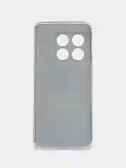 Черный силиконовый чехол на OnePlus 10 Pro 5G / Ван Плас 10 Про 5G с рисунком, защита камеры