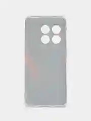 Красный силиконовый чехол на OnePlus 10 Pro 5G / Ван Плас 10 Про 5G с рисунком, защита камеры