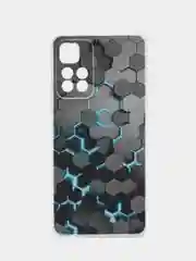 Бирюзовый чехол на Xiaomi Redmi Note 11 Pro Plus 5G / Сяоми Редми Нот 11 Про Плюс 5G с рисунком