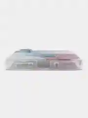 Ледяной силиконовый чехол на Samsung Galaxy A54 5G / Самсунг A54 прозрачный, с рисунком