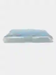 Светло-синий силиконовый чехол на OnePlus 10 Pro 5G / Ван Плас 10 Про 5G с рисунком, защита камеры