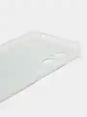Светло-синий силиконовый чехол на Xiaomi Poco M5 / Сяоми Поко M5 прозрачный, с рисунком, защита камеры