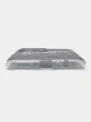 Тёмно-коричневый силиконовый чехол на Honor X7A / Хонор X7A прозрачный, с рисунком, защита камеры