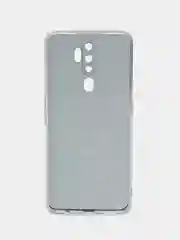 Черный силиконовый чехол на Oppo A5 2020/Оппо A5/A9 2020, прозрачный, с рисунком, защита камеры