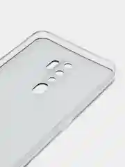 Черный силиконовый чехол на Oppo A5 2020/Оппо A5/A9 2020, прозрачный, с рисунком, защита камеры