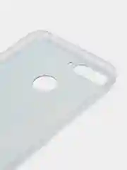 Голубой чехол на Huawei Honor 7C/7A Pro/Y6 Prime 2018 / Хонор 7С, с рисунком, защита камеры