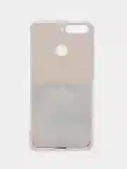 Желтый чехол на Huawei Honor 7C/7A Pro/Y6 Prime 2018 / Хонор 7С, с рисунком, защита камеры