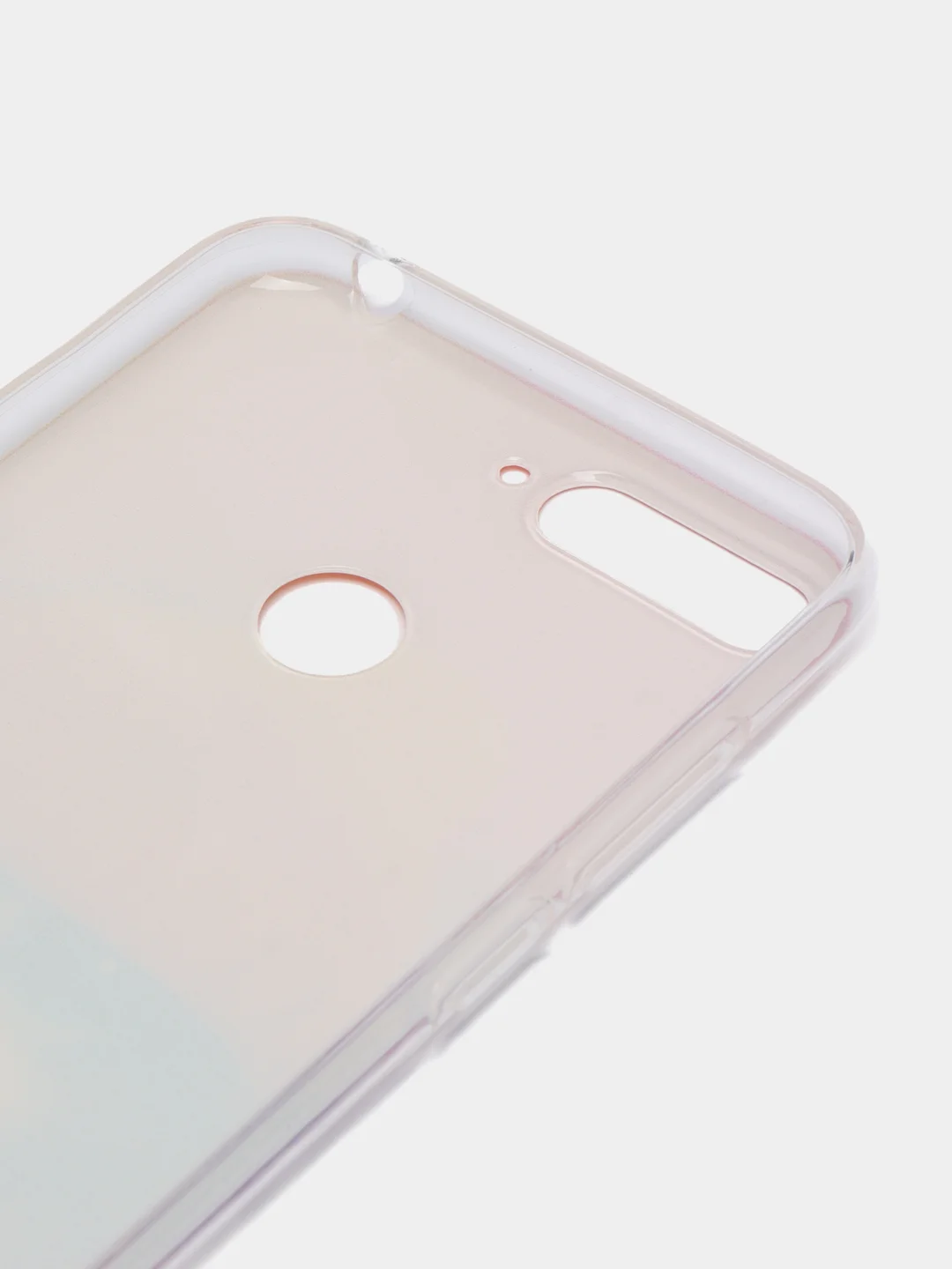 Желтый чехол на Huawei Honor 7C/7A Pro/Y6 Prime 2018 / Хонор 7С, с рисунком, защита камеры