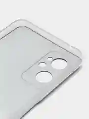 Тёмно-коричневый чехол на Realme 9i/Oppo A96 4G / Реалми 9i/Оппо А96 4G с рисунком, защита камеры