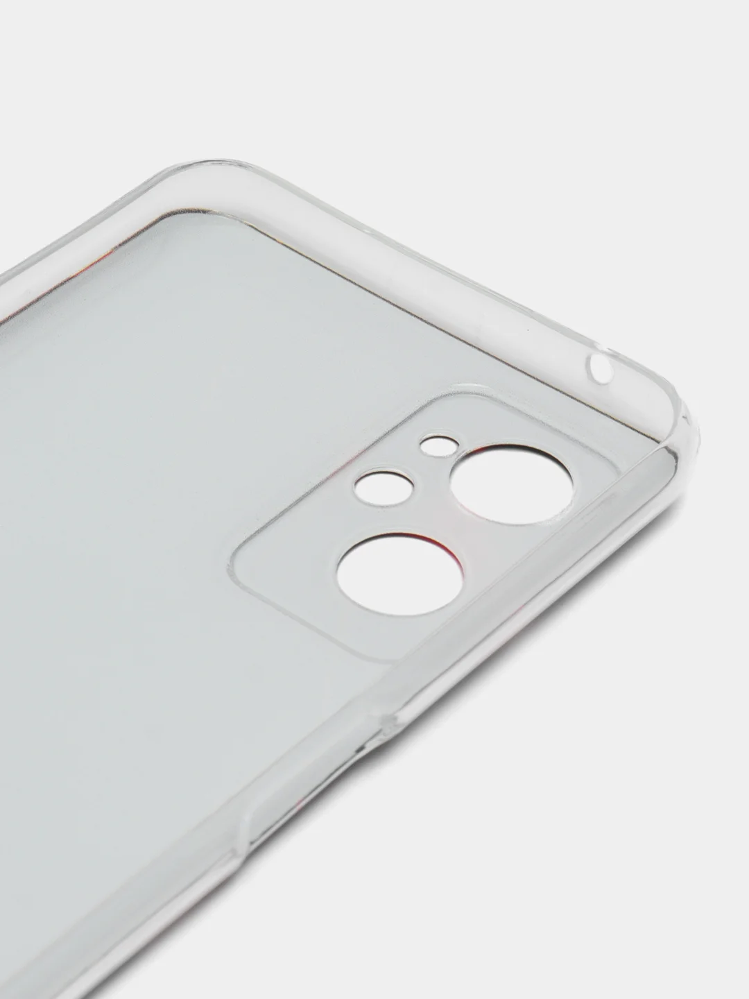 Красный чехол на Realme 9i/Oppo A96 4G / Реалми 9i/Оппо А96 4G с рисунком, защита камеры
