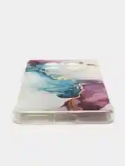Ледяной силиконовый чехол на Huawei Mate 50 Pro / Хуавей Мате 50 Про, с рисунком, защита камеры