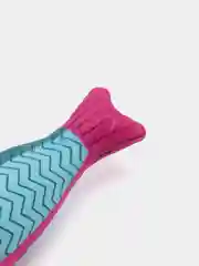 Голубой игрушка для кошек, мягкая рыбка с кошачьей мятой, звенящая