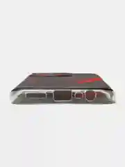 Красный силиконовый чехол на Realme Narzo 50A / Реалми Нарзо 50А с рисунком, защита камеры