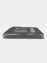 Хром силиконовый чехол на Oppo A55 4G / Оппо А55 4G прозрачный, с рисунком, защита камеры
