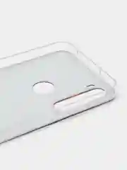 Красный силиконовый чехол на Xiaomi Redmi Note 8 / Сяоми Редми Нот 8 с рисунком, защита камеры