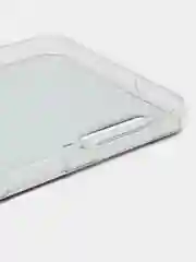 Угольный силиконовый чехол на Samsung Galaxy A7 2018 / Самсунг A7 2018 с рисунком, защита камеры