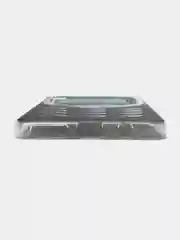 Угольный силиконовый чехол на Samsung Galaxy A7 2018 / Самсунг A7 2018 с рисунком, защита камеры