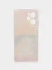 Желтый чехол на Xiaomi Poco X5 Pro 5G / Поко Х5 Про 5G прозрачный, с рисунком, защита камеры