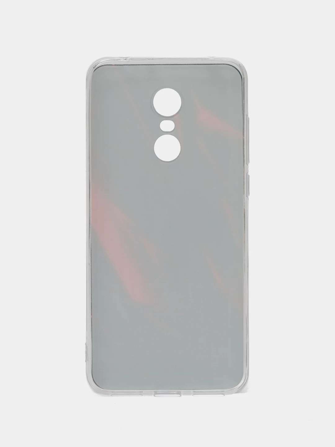 Красный силиконовый чехол на Xiaomi Redmi 5 Plus / Сяоми Редми 5 Плюс с рисунком, защита камеры