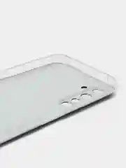 Черный силиконовый чехол на Realme 6 Pro / Реалми 6 Про прозрачный, с рисунком, защита камеры